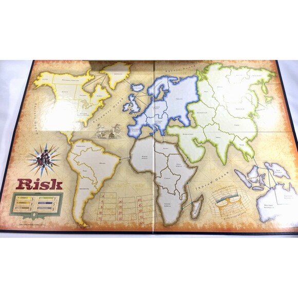 Risk The Game of Global Domination Golden Cavalry Token 2003 Open Box Unplayed - Picture 4 of 14